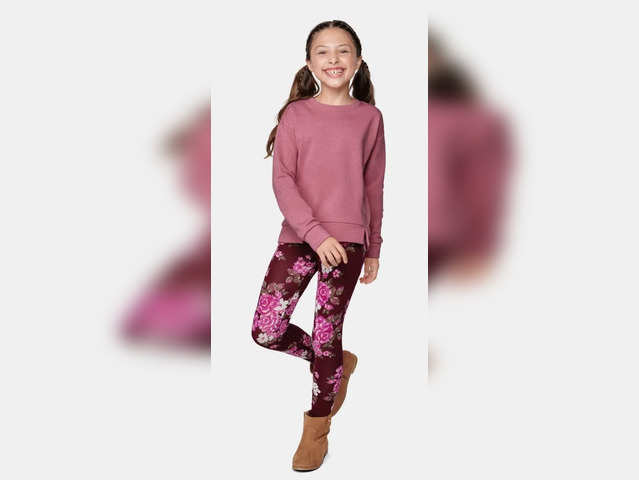 Buy Svadhaa soft cotton kids leggings for Girls (Dark Pink, 13-14 Years) at  Amazon.in