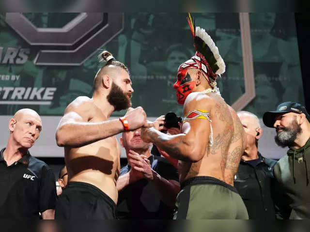 ufc 295: UFC 295: Jiri Prochazka vs Alex Pereira main event timing | All  about today's event - The Economic Times