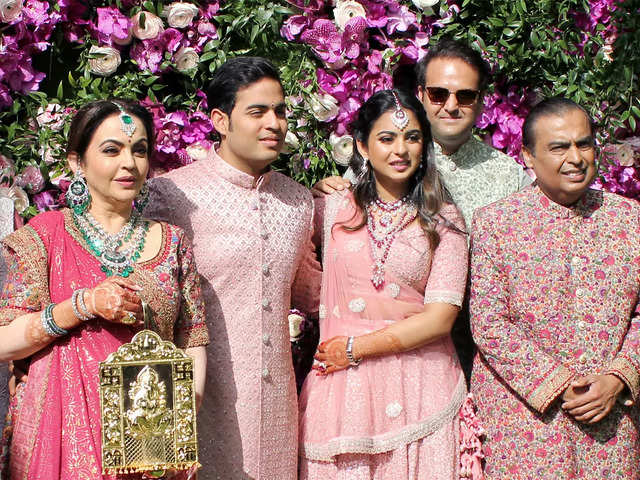 Son of the world's third richest man holds SECOND wedding in