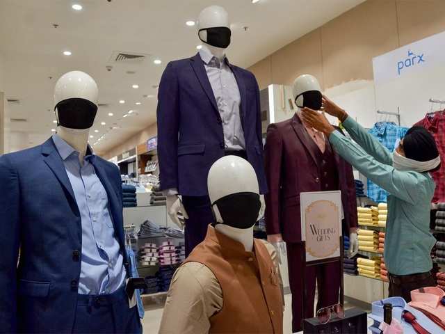 Wearing new clothes - The Economic Times