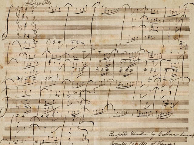 A Beethoven Manuscript