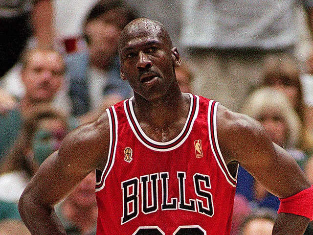 Sneakers worn by NBA legend Michael Jordan in 1997 'Flu Game' fetches $1.38  mn at NY auction - The Economic Times
