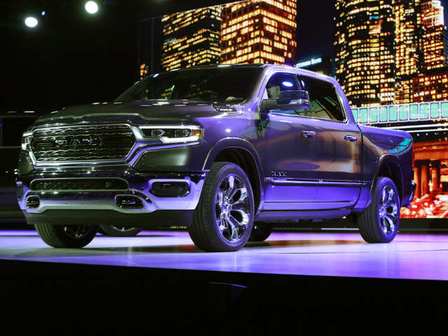 Detroit Auto Show Fiat Chrysler Battles Premium Cars With Luxury Pick Up Truck Ram 1500 The Economic Times