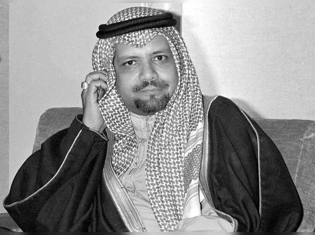 Oil Crisis Long serving Saudi Arabia oil minister Ahmed Zaki  