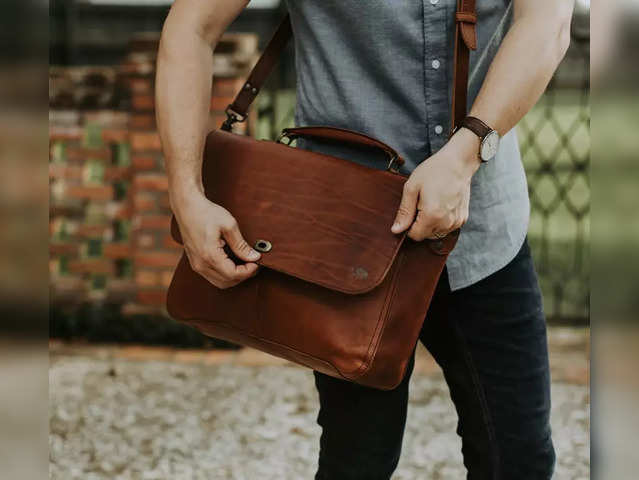leather laptop bags for men Best Leather Laptop Bags for Men in India  Elevate your Style  The Economic Times