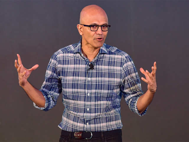 Microsoft Ceo We Measure Our Success By Economic Impact Not Market Capitalisation Satya Nadella Ceo Microsoft The Economic Times