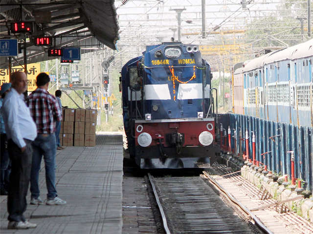 Indian railway deals gps system