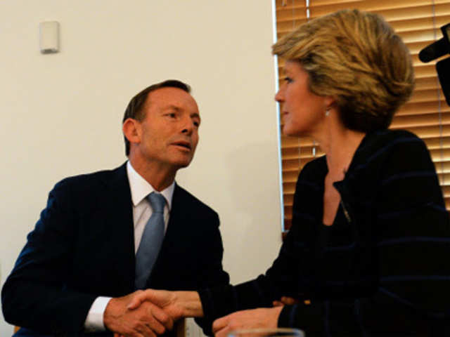 Australian Pm Elect Tony Abbott Unveils Cabinet Julie Bishop To