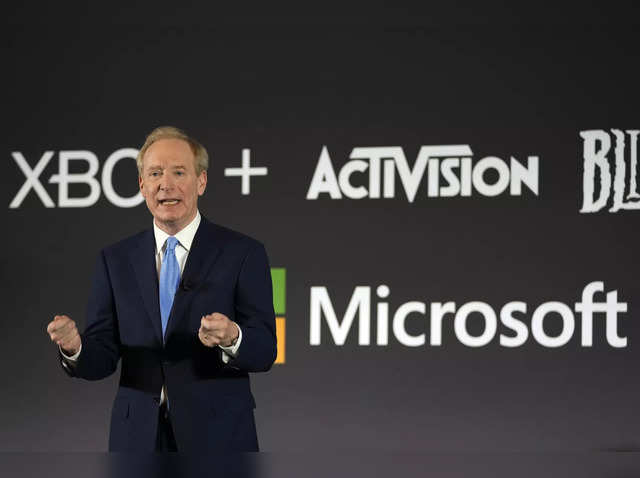 microsoft activision deal: Microsoft attempts to pick apart US legal  argument against deal to buy Activision - The Economic Times
