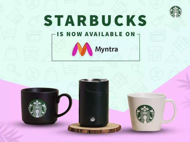 Starbucks: What's brewing? You can get Starbucks' stuff on Myntra - The  Economic Times