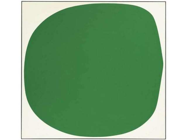 Green White by Ellsworth Kelly