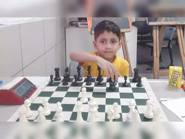 fide: India's 5-year old Tejas Tiwari is world's youngest player with FIDE  rating - The Economic Times