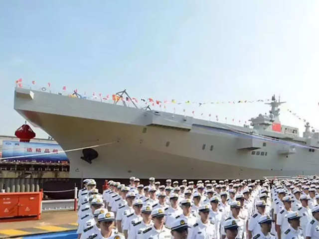 China to roll out warship even as it battles Covid-19 - The Economic Times