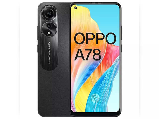 (Unlocked) OPPO A78 4G 8GB+256GB GLOBAL Ver. BLACK Dual SIM Android Cell  Phone