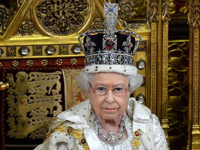 Imperial State Crown's weight could break your neck, says Queen Elizabeth -  The Economic Times