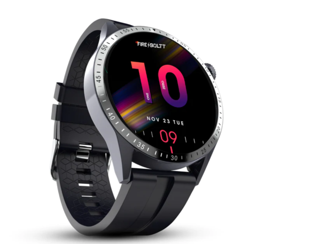 Buy Firebolt Smart Watch Ninja Bell BSW040 Grey Online - Lulu Hypermarket  India