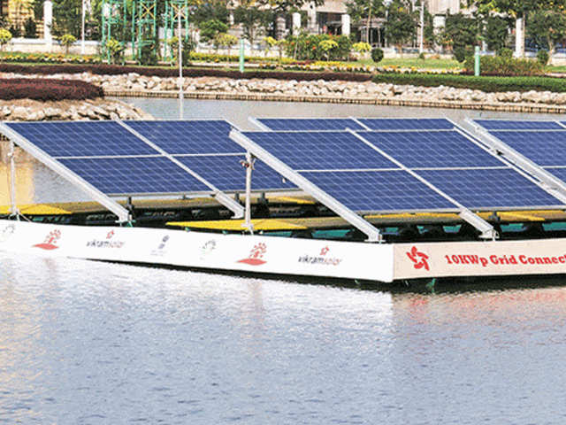 Floating Solar Plant Bengal To Award Indias Largest