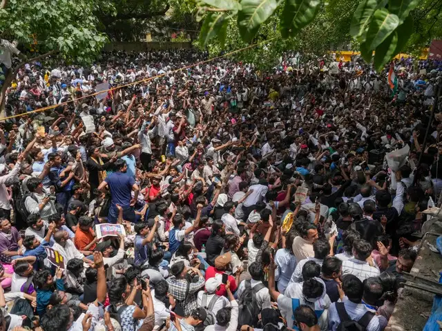 You can delete our posts, not our voices: CJP founder Dipke leads Jantar  Mantar protest demanding Dharmendra Pradhan's resignation - The Economic  Times
