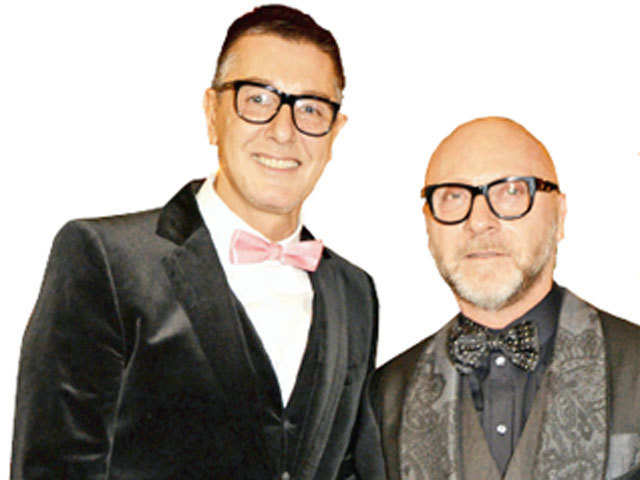 Why fashion designers Domenico Dolce and Stefano Gabbana are making  headlines - The Economic Times