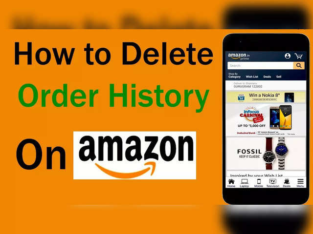  Learn how to delete  order from your history - The Economic  Times