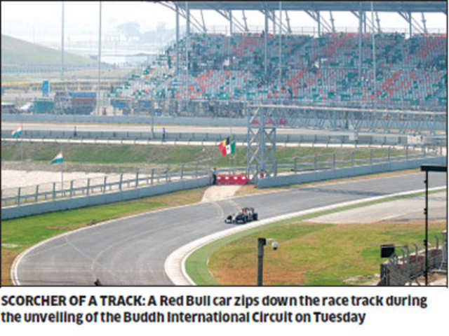 Formula 1: Formula 1: With Noida track India up to speed with world's best  - The Economic Times