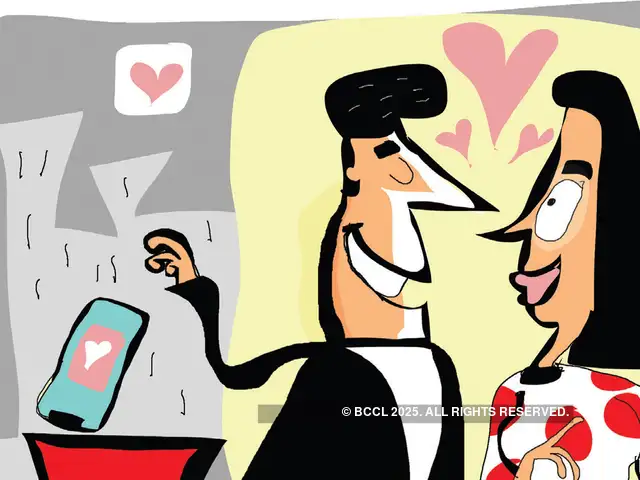 Seeking A Match Offline There S An App For That The Economic Times