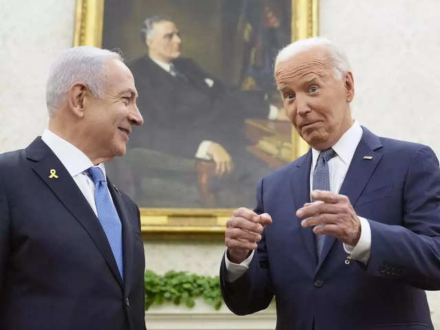 Israel war: Time to move on truce Now: Joe Biden To Benjamin Netanyahu -  The Economic Times