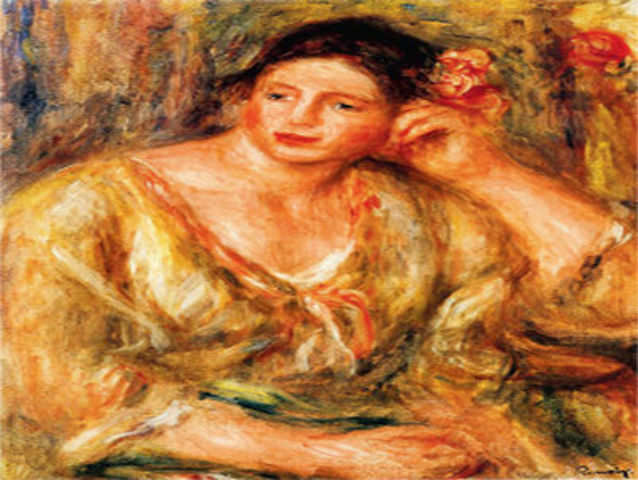 Amazon.co.jp: 6 World Famous Paintings - ¥4K-150k Hand Painted - Oil  Painting on Canvas - Academic Artist Hand Painted - Woman Embroidering in  an Armchair Portrait of the Artists Wife Auguste Machet -