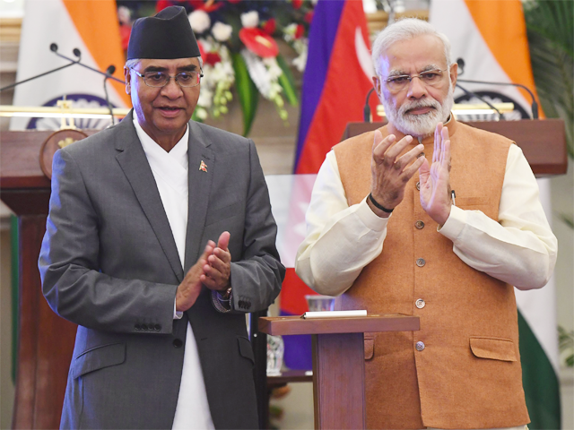 Sher Bahadur Deuba My India Visit Was Successful Says Nepalese