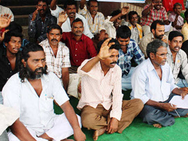 Bangalore Bosch Ltd S Adugodi Plant Workers Launch Indefinite