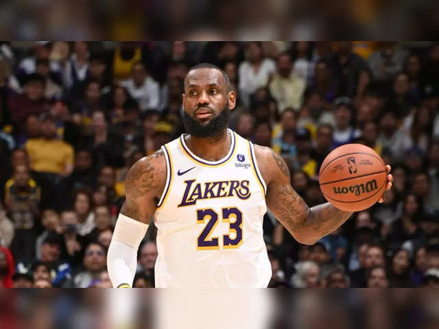 lebron james: NBA legend LeBron James shares thoughts on Los Angeles  Lakers' performance - The Economic Times