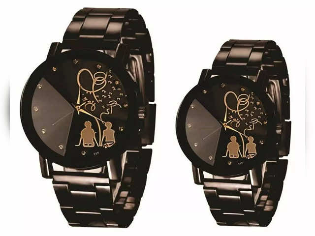 Valentines Day Gift Couple Watch Mens And Womens Limited Edition Watch High  Quality Gold Plated Waterproof Stainless Steel Watch Leather Band&Stainless  Steel Band6 From Royaldesigner, $133.68 | DHgate.Com
