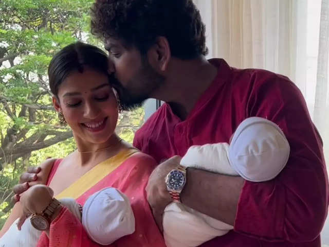 Nayanthara, Vignesh Shivan hand out gifts to underprivileged children. Watch  - Hindustan Times