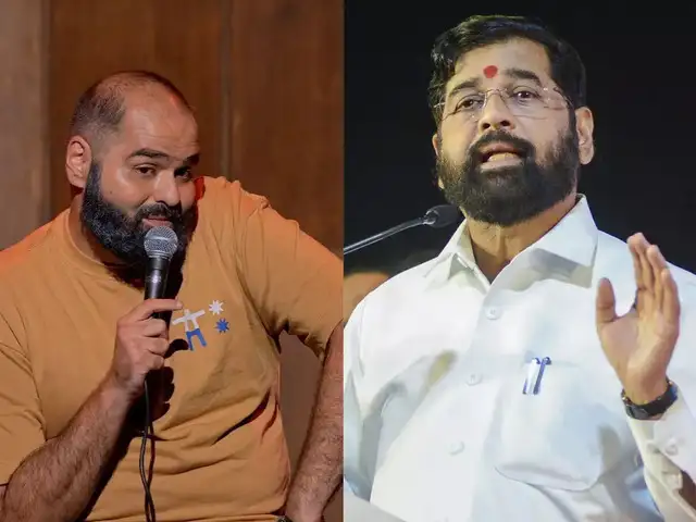 Shiv Sena slaps FIR on Kunal Kamra for 'gaddar' remark on Eknath Shinde;  vandalism, controversy follow - The Economic Times