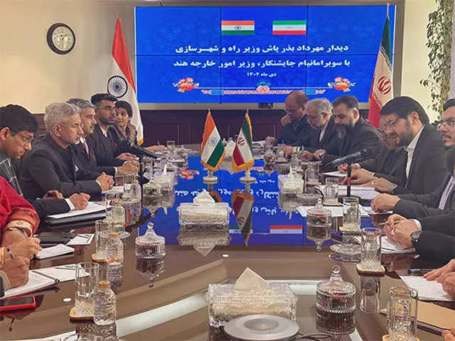 Chabahar port: India, Iran hold talks to establish "long-term cooperation  framework" on Chabahar port - The Economic Times