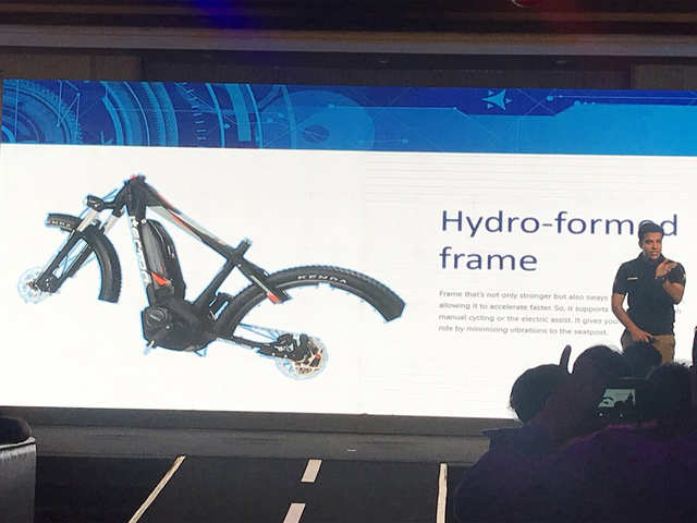 e cycle Hero Cycles Yamaha Motor unveil Lectro EHX20 with detachable battery at Rs 1.3 lakh The Economic Times