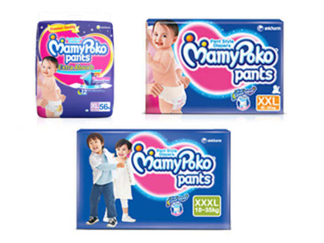 MamyPoko outpaces Pampers to become India's top-selling diaper brand in  FY23 - The Economic Times