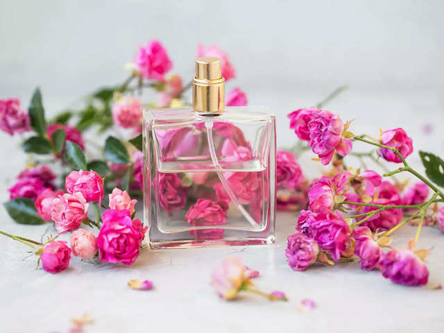 Best Rose Perfume Powerpoint Background For Presentation  Slidesdocscom
