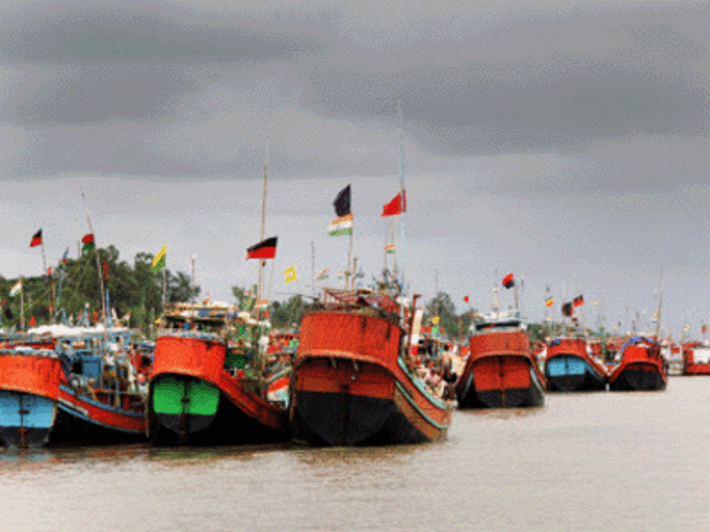 Fishermen Freed But 57 Boats Still Stranded In Karachi Port The