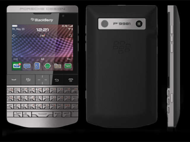 BlackBerry Porsche P-9981: RIM launches Rs 1.39 lakh phone, says ...