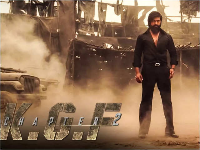 Yash-starrer 'KGF: Chapter 2' mints Rs 134 cr on its opening day at box-office in India - The Economic Times