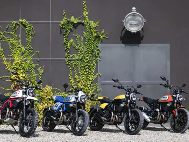 ducati scrambler range