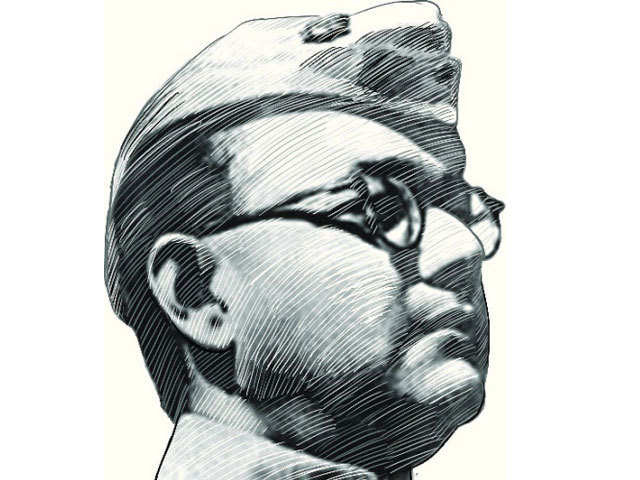 Simmi's Artworks - Charcoal pencil sketch of Netaji Subhash Chandra  Bose..... | Facebook