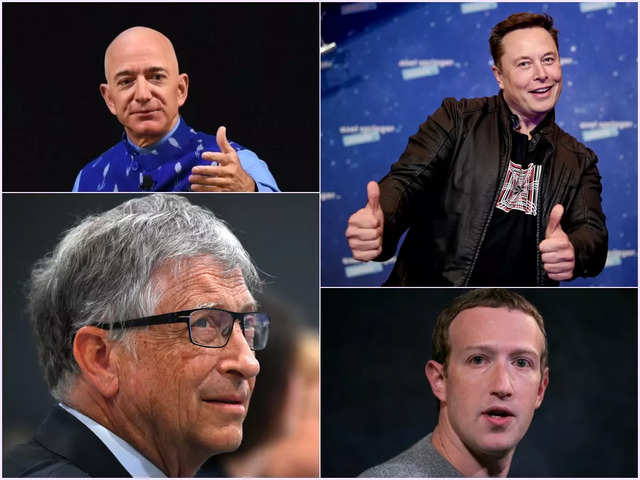 Jeff Bezos: Elon Musk, Jeff Bezos, Mark Zuckerberg and Bill Gates: World's  10 richest men doubled their fortunes during pandemic, says report - The  Economic Times