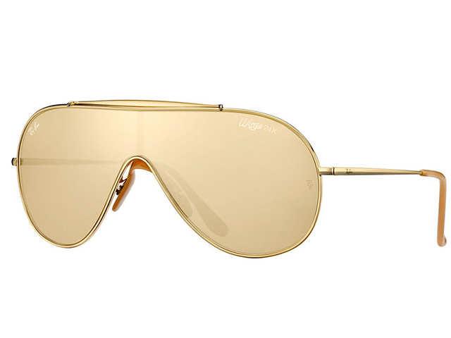 ray ban gold limited edition