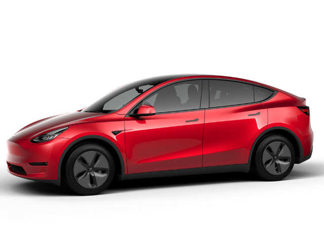 tesla model y tesla model y new electric vehicle will go the extra mile for your safety the economic times tesla model y tesla model y new