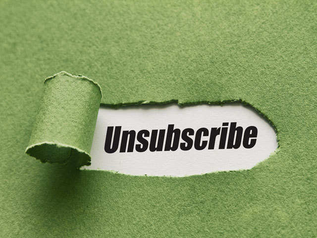 ​Unsubscribe, delink from offers