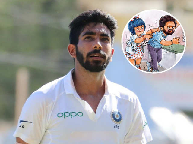 Jasprit Bumrah Jasprit Bumrah S Back Woes Catch Amul S Attention Dairy Giant Tweets Jas Back Luck Post The Economic Times