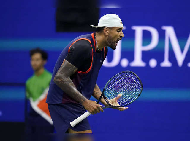 SEE IT: Nick Kyrgios smashes tennis rackets after U.S. Open loss