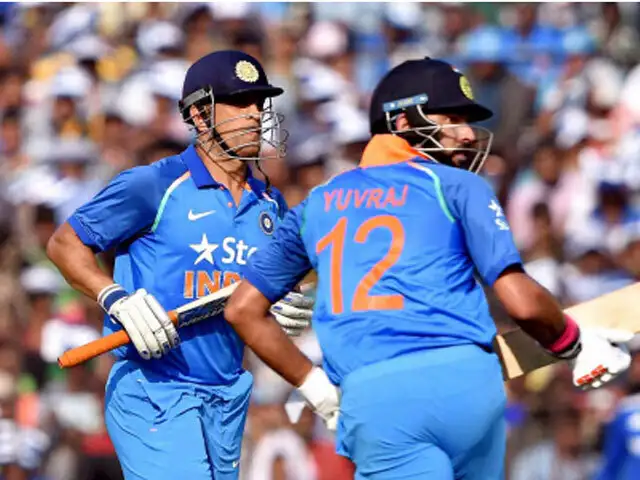 Yuvraj Singh Yesterday Once More Ms Dhoni Yuvraj Singh Tons Fire India To 381 6 Against England The only one that can come between them is yograj singh.' what stood out was the beautiful partnership between yuvraj singh and m s dhoni, with 256 runs between them. ms dhoni yuvraj singh tons fire india
